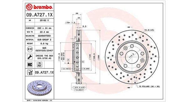 MAGNETI MARELLI Jarrulevy 360406077602